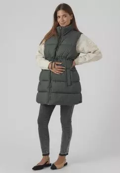 Жилет MAMALICIOUS ЖИЛЕТ ДЛЯ РОДИТЕЛЕЙ MLAIDA 3-В-1, цвет deep forest