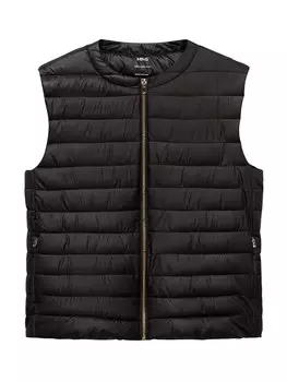Жилет MANGO, черный