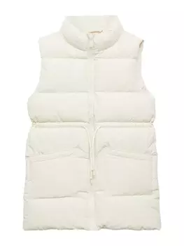 Жилет MANGO KIDS LAURA, экрю