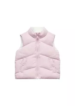 Жилет MANGO KIDS liab, розовый