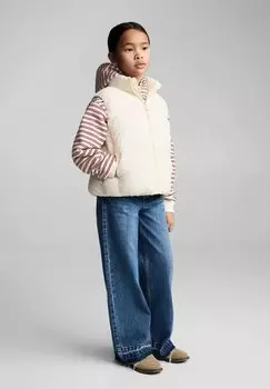 Жилет Mango Kids, слоновая кость