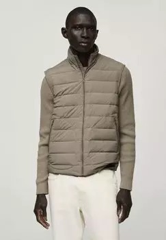 Жилет Mango, коричневый