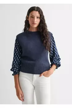 Жилет -- Mango, синий