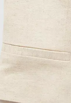 Жилет MARSELLA Mango, кремовый