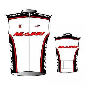 Жилет MASSI Windproof Team, белый