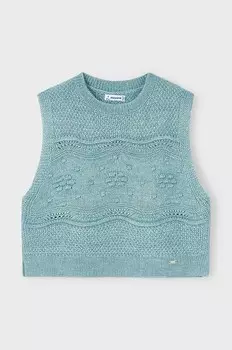 Жилет Mayoral, бирюзовый