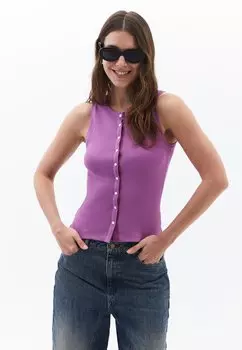 Жилет MIT KNOPFDETAILS OXXO, розовый