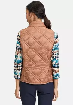 Жилет MIT REISSVERSCHLUSS Betty Barclay, коричневый