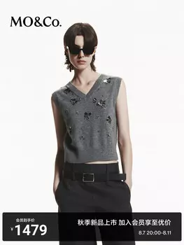 Жилет Moco Moanke 2024 с шипами, серый