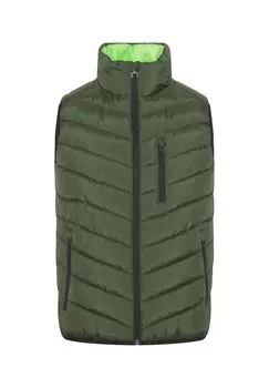 Жилет модного стеганого вида CHIEMSEE, цвет Kombu Green