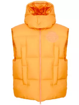 Жилет Moncler Apus down, оранжевый