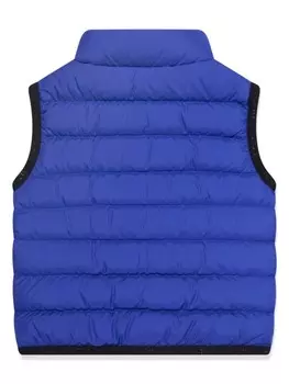 Жилет Moncler Enfant Contrin, синий