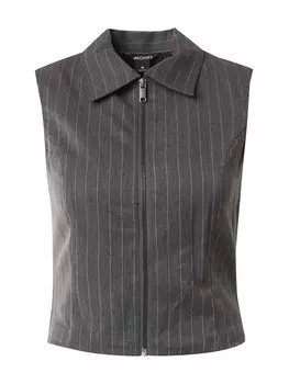 Жилет Monki, пятнистый серый