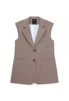 Жилет MONOPETTO GESSATO Calliope, бежевый