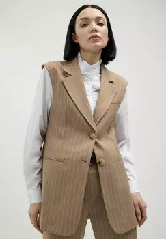 Жилет MONOPETTO GESSATO Calliope, коричневый