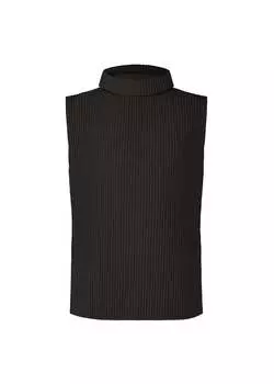 Жилет monthly color october Homme Pliss Issey Miyake, черный