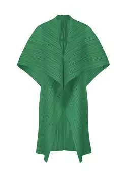 Жилет monthly colors : november Pleats Please Issey Miyake, зеленый