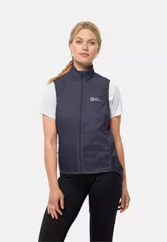 Жилет MOROBBIA WIND W Jack Wolfskin, цвет graphite