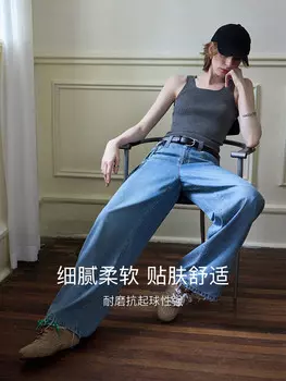 Жилет Mslan с квадратным воротником, серый