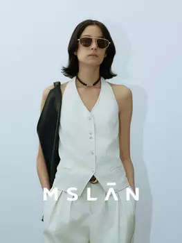 Жилет Mslan с V-образным вырезом
