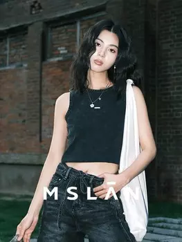 Жилет Mslan, темно-серый