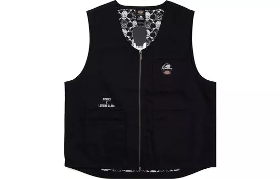 Жилет мужской Асфальт черный Dickies, черный