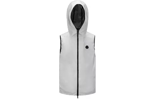 Жилет мужской белый Moncler