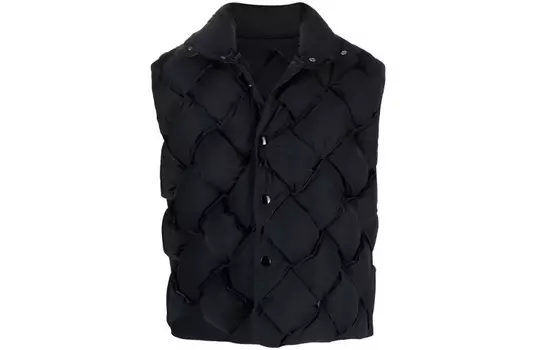 Жилет мужской черный Bottega Veneta, черный