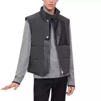 Жилет мужской черный Hermes
