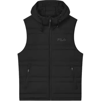 Жилет мужской, черный как смоль Fila