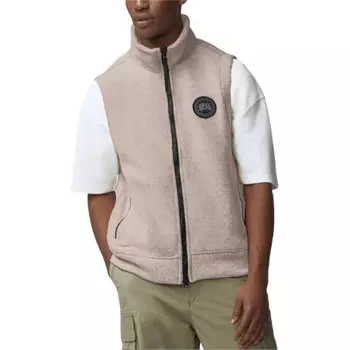 Жилет мужской Цветы серо-желто-коричневый Canada Goose