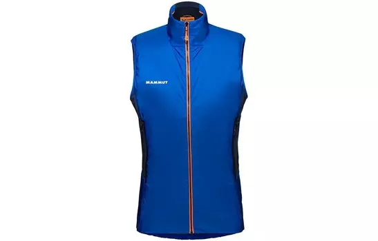 Жилет мужской Egger Blue - Dark Night Black Color-blocking Mammut