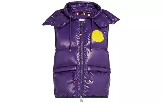 Жилет мужской фиолетовый Moncler