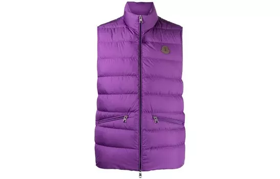 Жилет мужской фиолетовый Moncler
