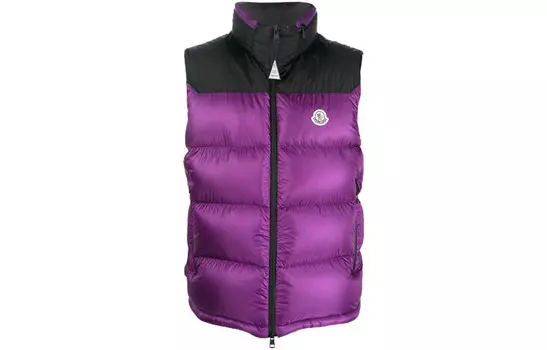 Жилет мужской фиолетовый Moncler