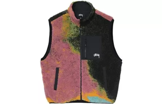 Жилет мужской фиолетовый Stussy, фиолетовый