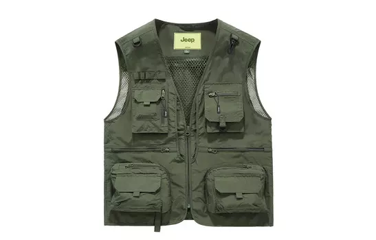 Жилет мужской Jeep, черный