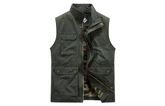 Жилет мужской Jeep Spirit, черный/синий