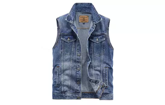 Жилет мужской Jeep Spirit, светло-голубой