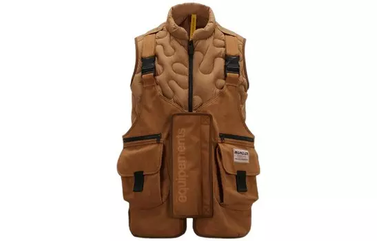 Жилет мужской коричневый Moncler