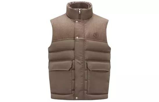 Жилет мужской коричневый Moncler