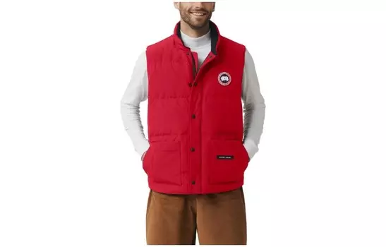 Жилет мужской красный Canada Goose