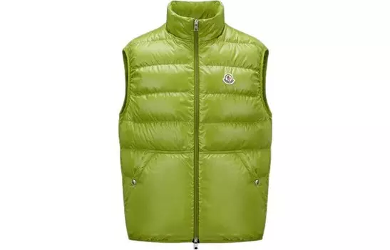Жилет мужской лист зеленый Moncler