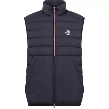 Жилет мужской Moncler Rabuons утепленный, темно - синий