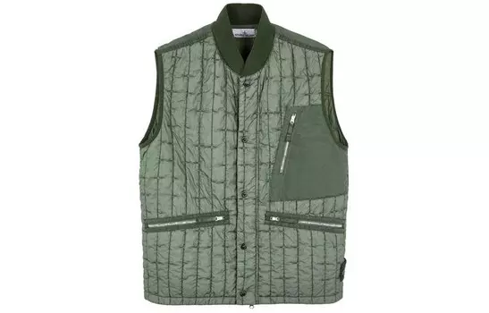 Жилет мужской Moss Green Stone Island, зеленый