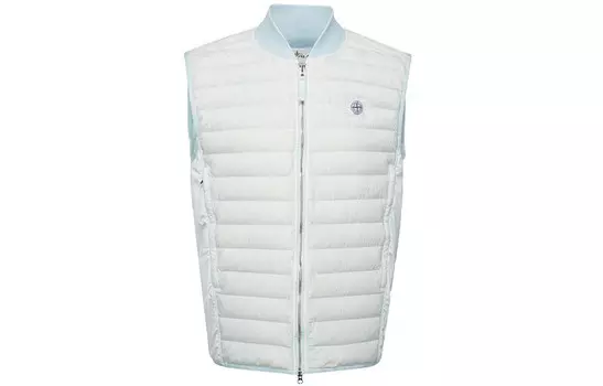 Жилет мужской небесно-голубой Stone Island, голубой