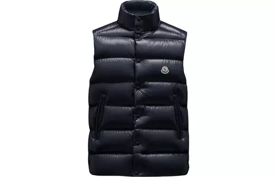 Жилет мужской ночной синий Moncler