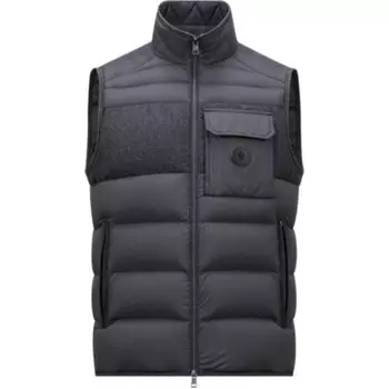 Жилет мужской серый Moncler
