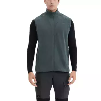 Жилет мужской серый зеленый Decathlon