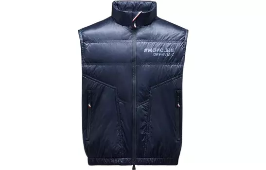 Жилет мужской синий Moncler
